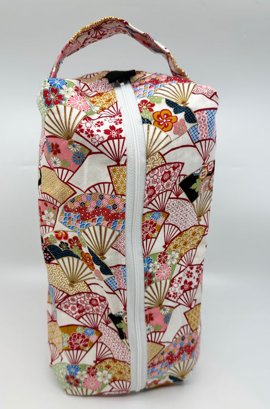 Large Box Bag | Japanese Motifs | Japanese Fabrics Hand-Selected and Purchased in Kyoto and Tokyo, Japan