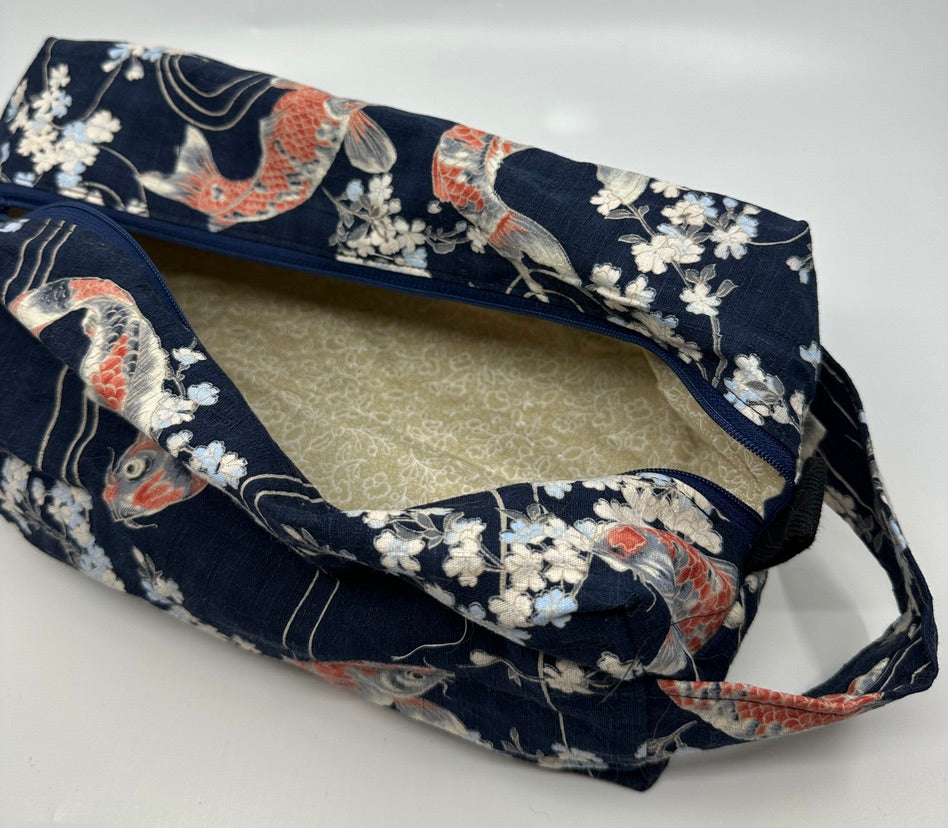 Large Box Bag | Japanese Motifs | Japanese Fabrics Hand-Selected and Purchased in Kyoto and Tokyo, Japan