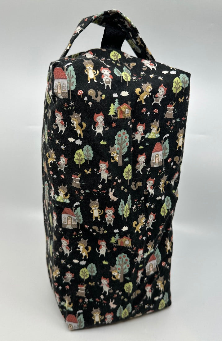 Large Box Bag | Cats | Japanese Prints Hand-Selected in Japan