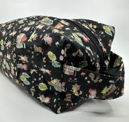 Large Box Bag | Cats | Japanese Prints Hand-Selected in Japan