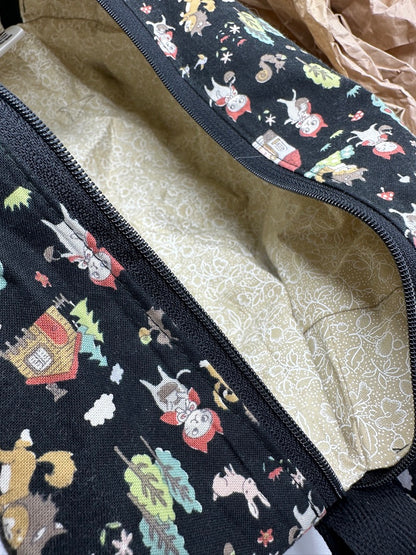 Large Box Bag | Cats | Japanese Prints Hand-Selected in Japan