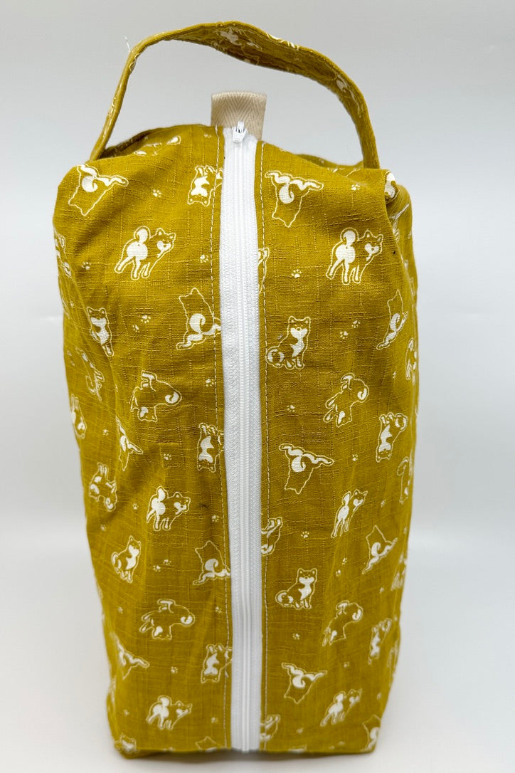 Large Box Bag | Dogs | Selected in Japan by Katie and Crafted in the Foothills of the Canadian Rockies