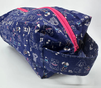 Large Box Bag | Dogs | Selected in Japan by Katie and Crafted in the Foothills of the Canadian Rockies