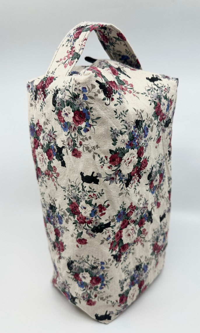 Large Box Bag | Cats | Japanese Prints Hand-Selected in Japan