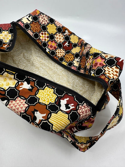 Large Box Bag | Cats | Japanese Prints Hand-Selected in Japan