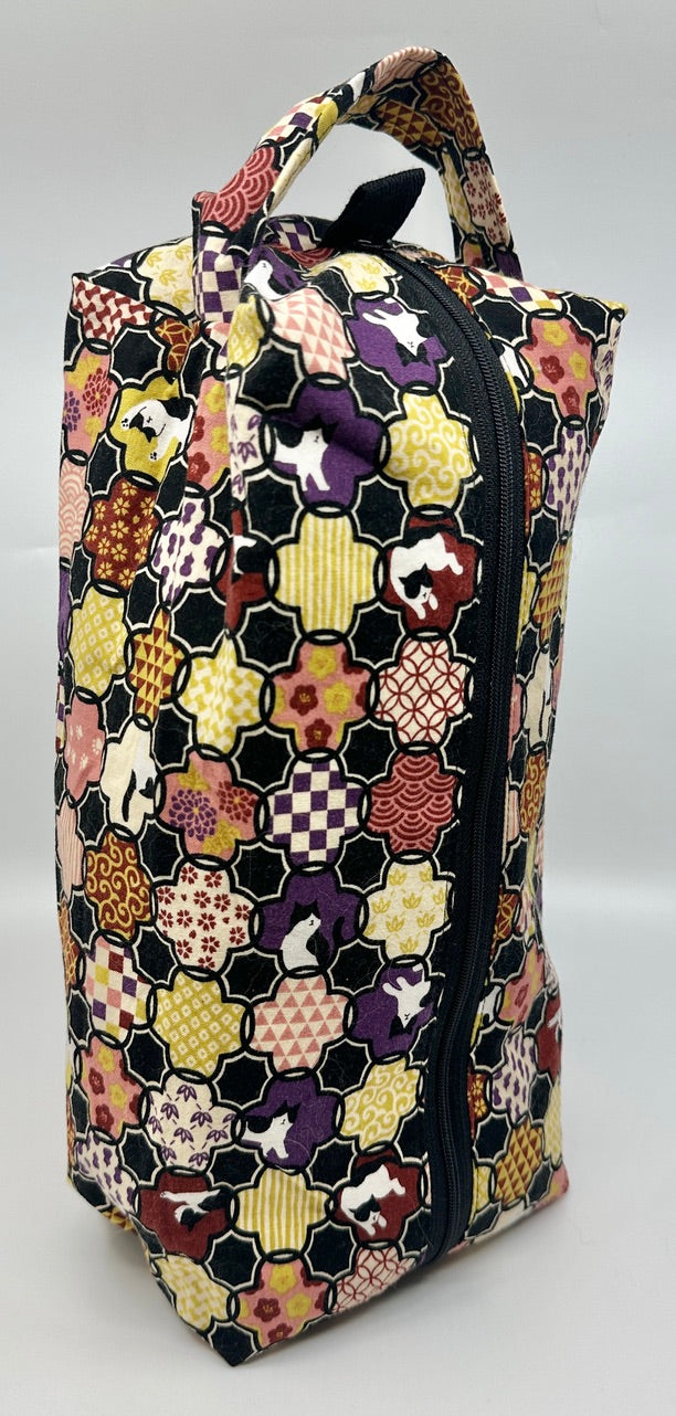 Large Box Bag | Cats | Japanese Prints Hand-Selected in Japan