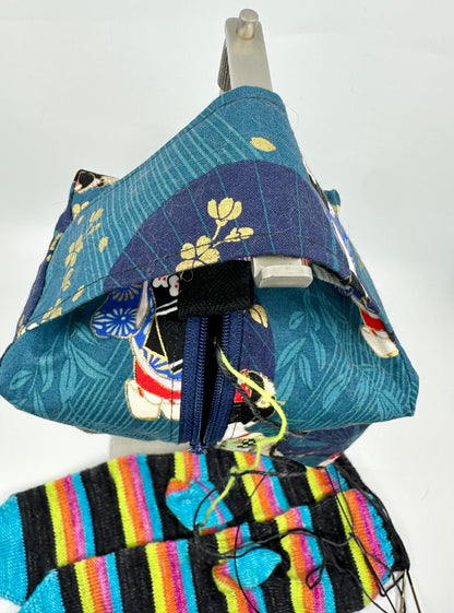 Small Box Bag | Handcrafted from Japanese Fabric in Canada