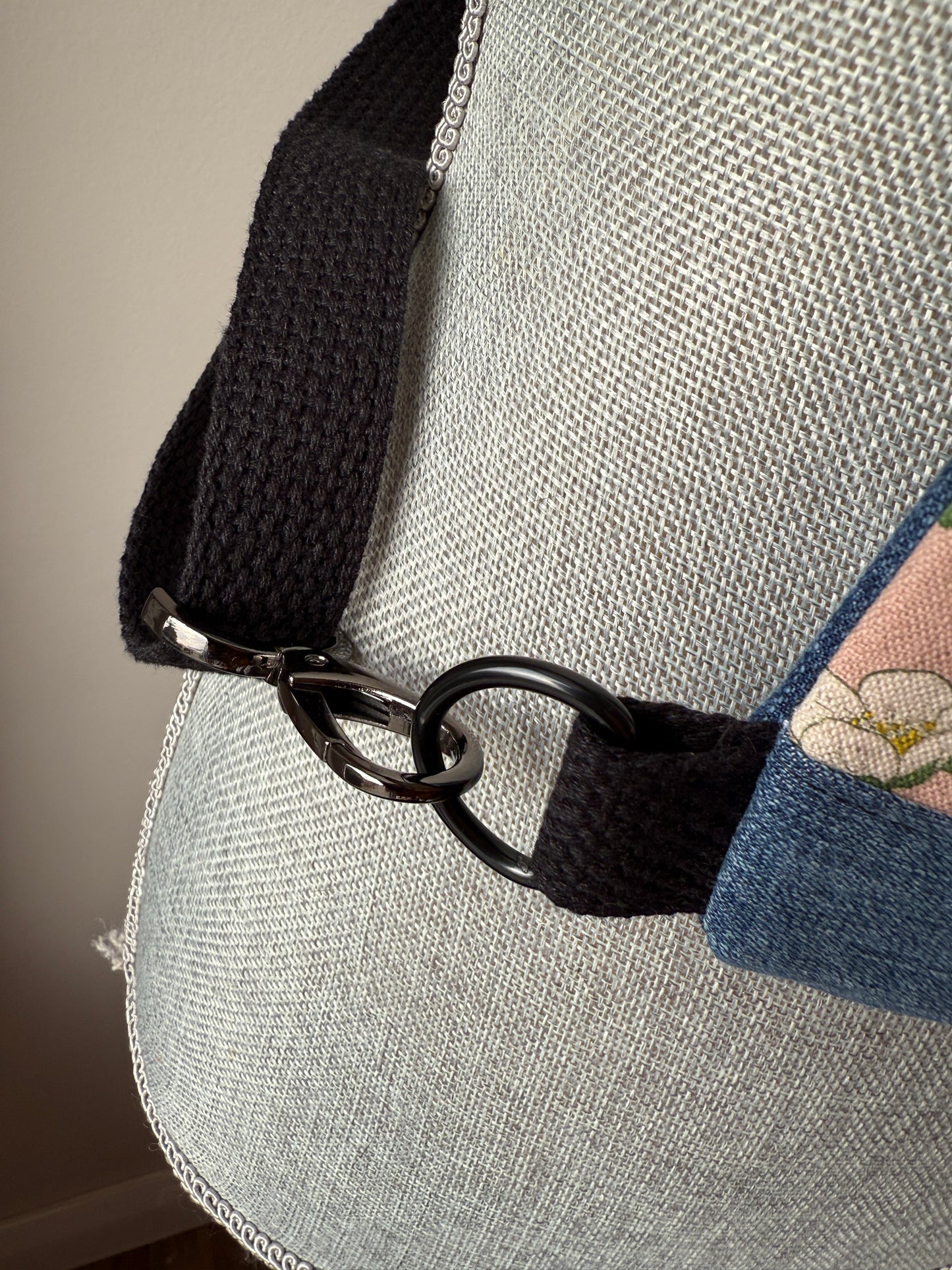 Mini Traveller Sling | Upcycled Denim and Hand-Selected Japanese Fabrics