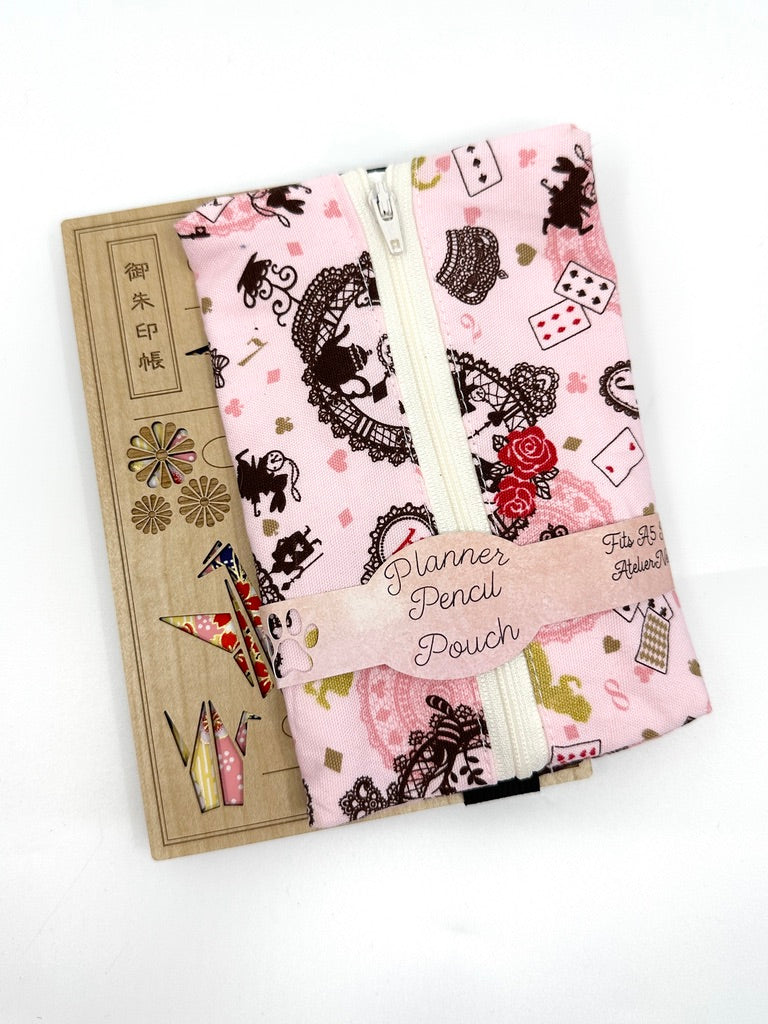 Planner Pencil Pouch | Pouch to Fit A5 Journals Made in Canada from Hand-Selected Japanese Fabrics