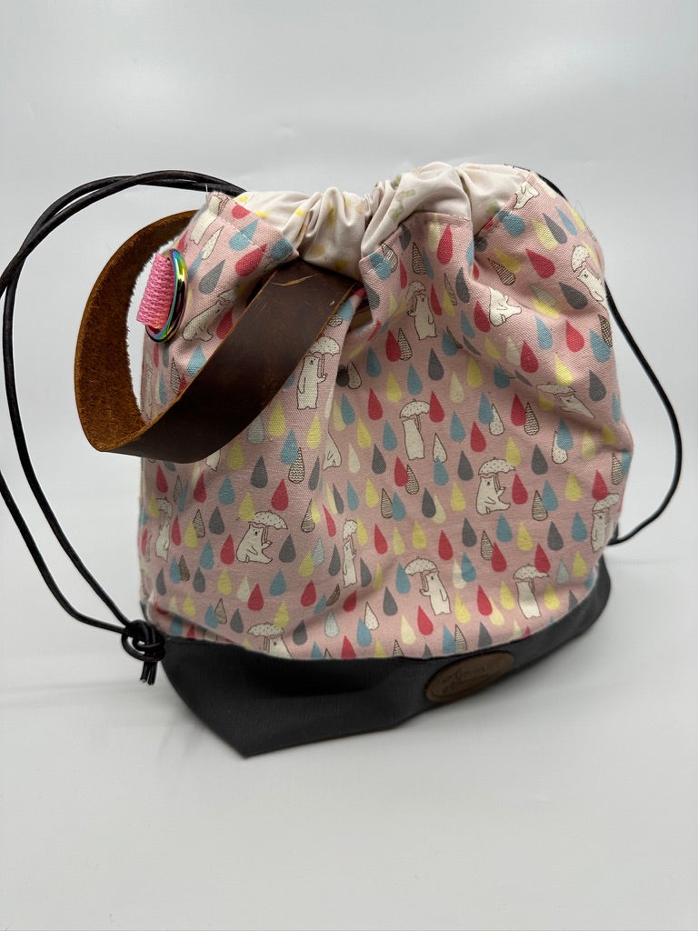 Kato Drawstring Bag | Japanese Fabric