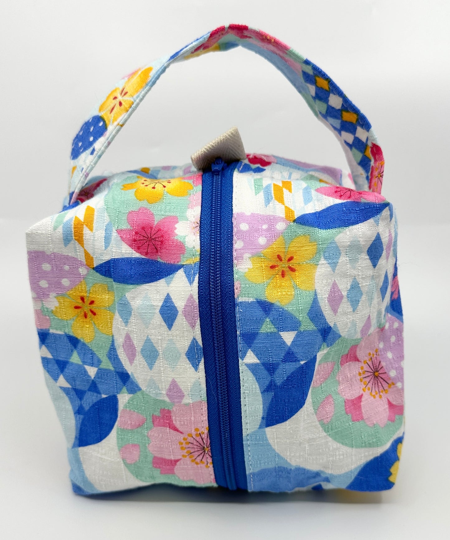 Small Box Bag | Japanese Motifs | Bags Made in Alberta, Canada, from Japanese Fabrics