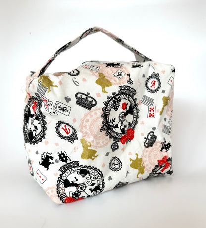 Small Box Bag | Everything Else | Knitting and Crochet Project Bag Made from Hand-Selected Japanese Fabrics