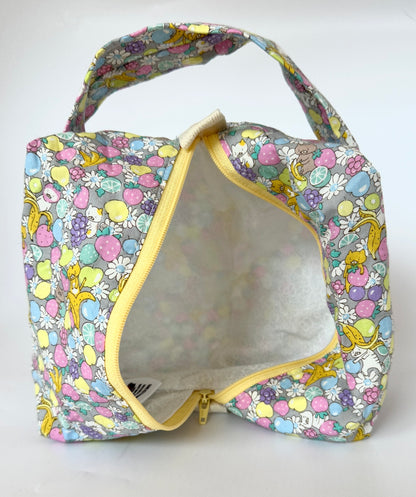 Small Box Bag | Cats | Japanese Fabrics from Japan, Bags Made in Alberta, Canada