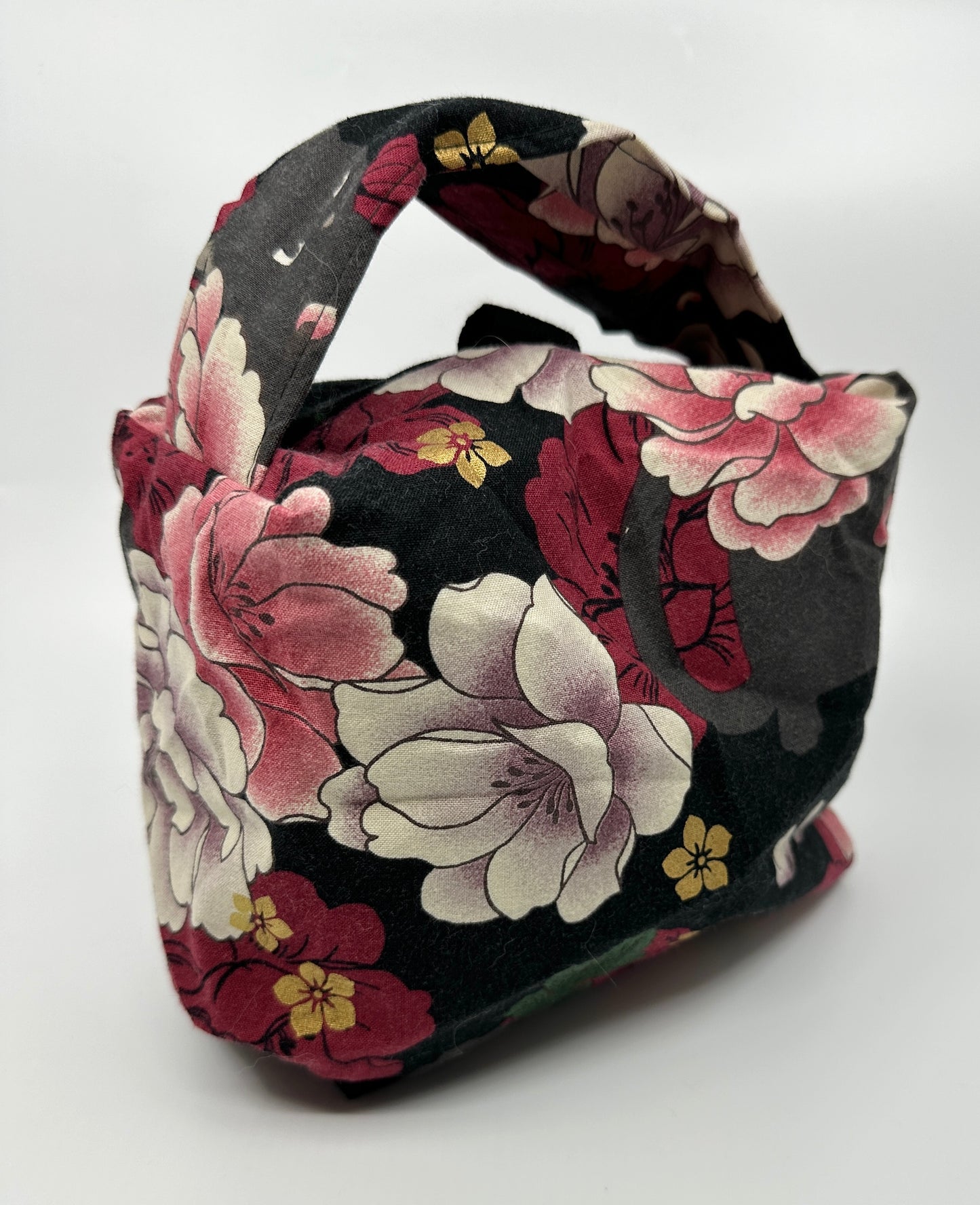 Small Box Bag | Cats | Japanese Fabrics from Japan, Bags Made in Alberta, Canada