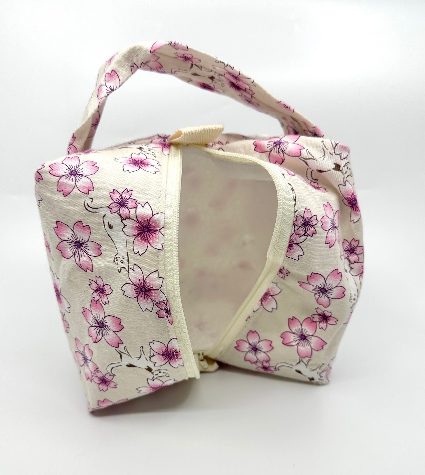 Small Box Bag | Cats | Japanese Fabrics from Japan, Bags Made in Alberta, Canada