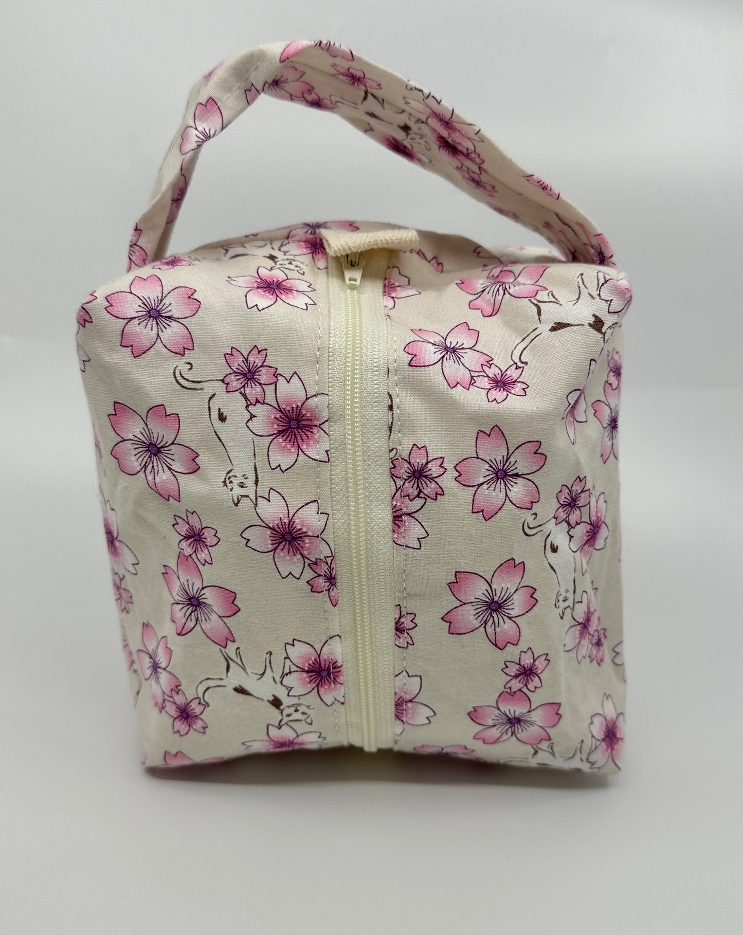 Small Box Bag | Cats | Japanese Fabrics from Japan, Bags Made in Alberta, Canada