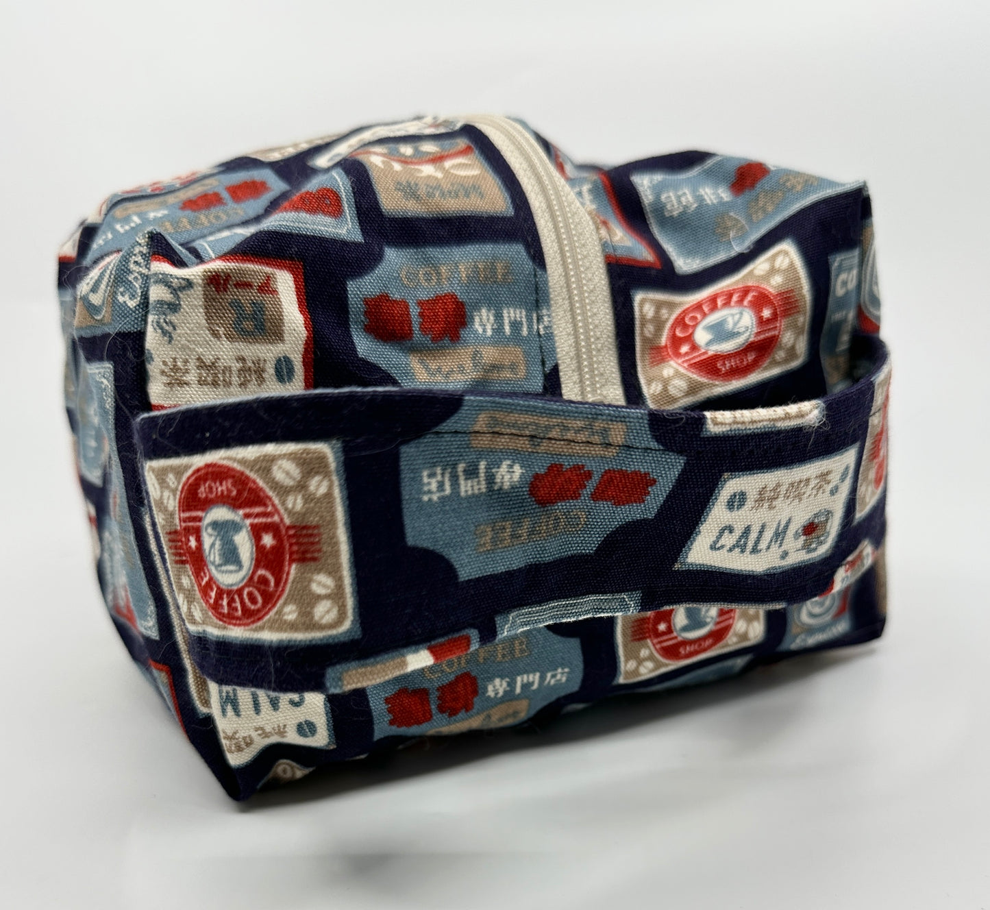 Small Box Bag | Food | Project or Makeup Bags Made from Hand-Selected Japanese Fabrics