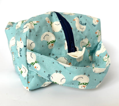 Small Box Bag | All the Other Animals | Project and Makeup Bags Made in Alberta, Canada, from Hand-Selected Japanese Fabrics