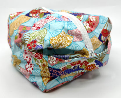 Small Box Bag | Japanese Motifs | Bags Made in Alberta, Canada, from Japanese Fabrics