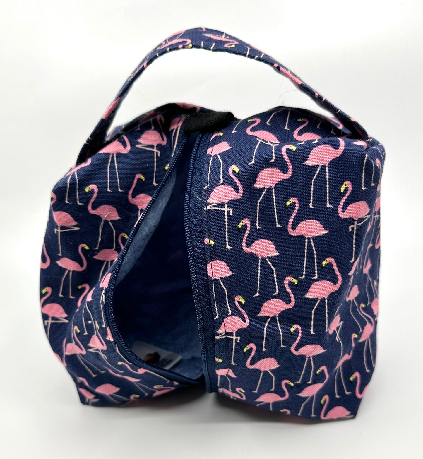 Small Box Bag | All the Other Animals | Project and Makeup Bags Made in Alberta, Canada, from Hand-Selected Japanese Fabrics