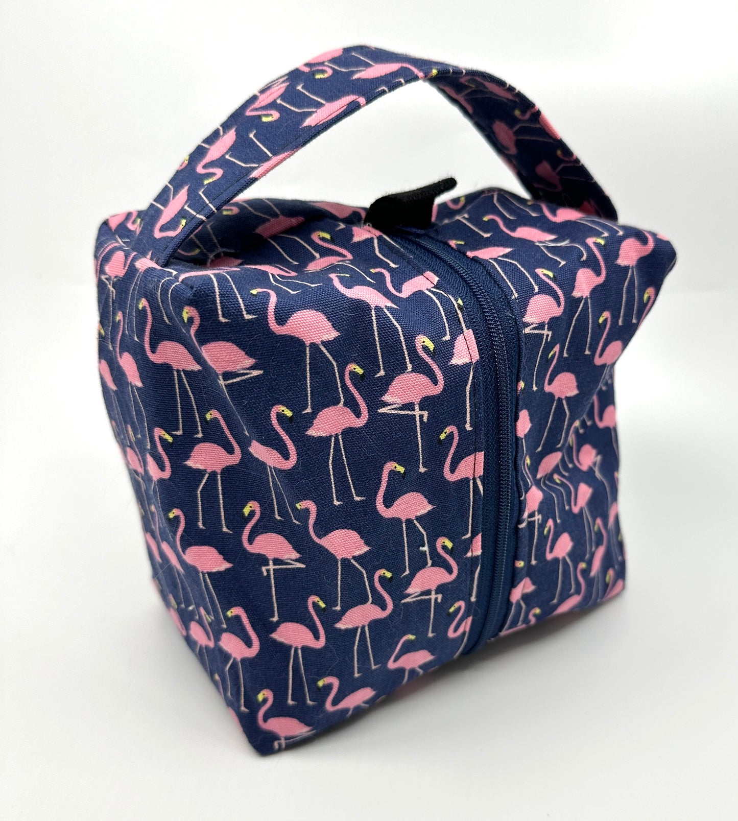 Small Box Bag | All the Other Animals | Project and Makeup Bags Made in Alberta, Canada, from Hand-Selected Japanese Fabrics