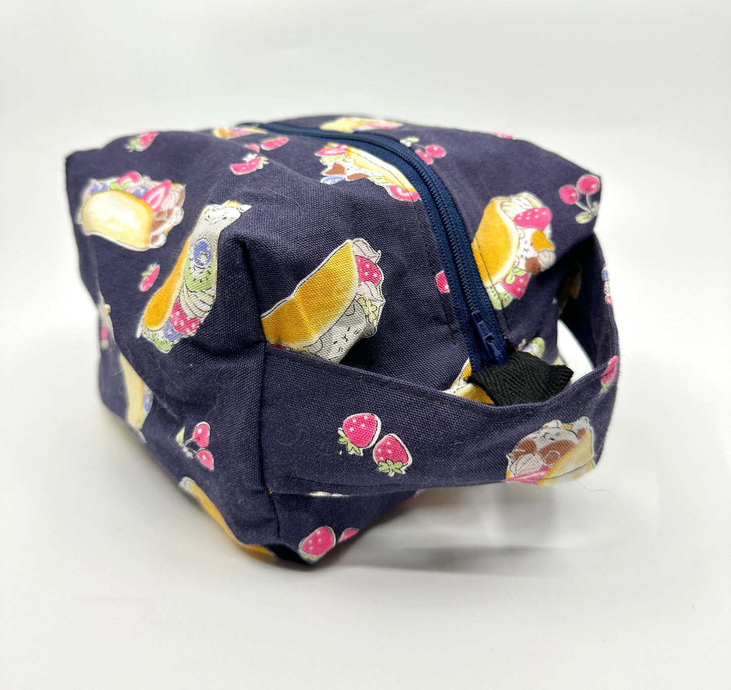 Small Box Bag | Cats | Japanese Fabrics from Japan, Bags Made in Alberta, Canada