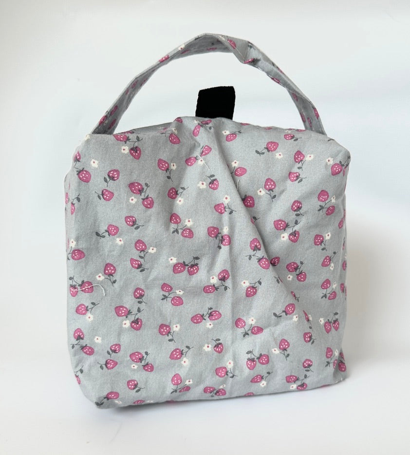 Small Box Bag | Food | Project or Makeup Bags Made from Hand-Selected Japanese Fabrics