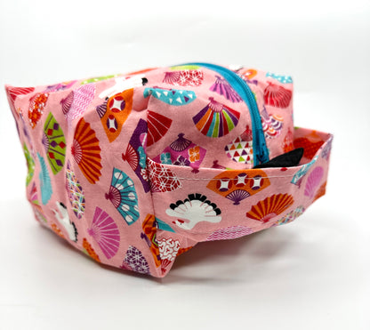 Small Box Bag | Japanese Motifs | Bags Made in Alberta, Canada, from Japanese Fabrics