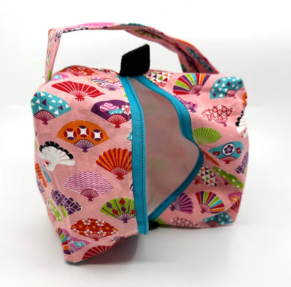 Small Box Bag | Japanese Motifs | Bags Made in Alberta, Canada, from Japanese Fabrics