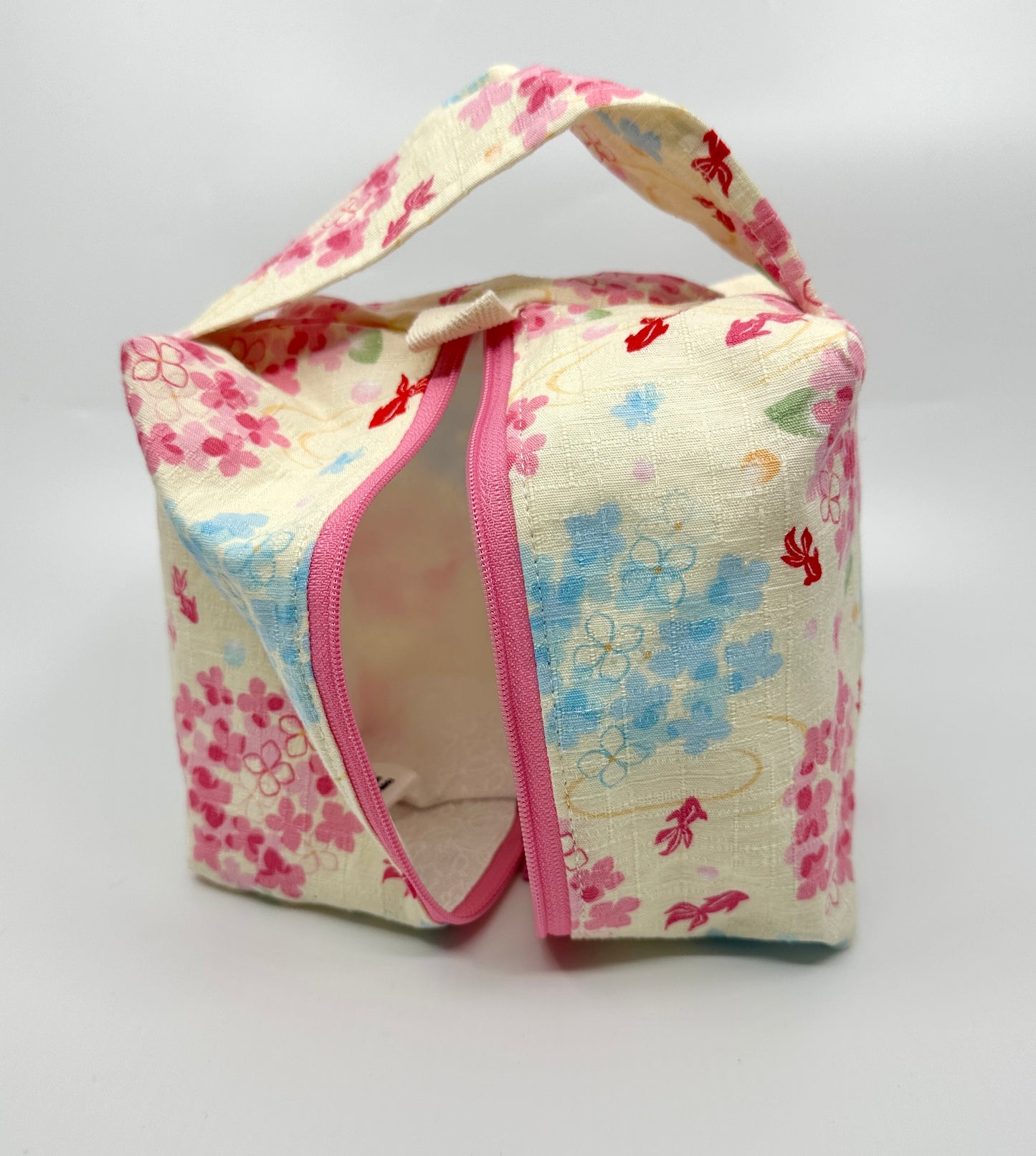 Small Box Bag | Japanese Motifs | Bags Made in Alberta, Canada, from Japanese Fabrics