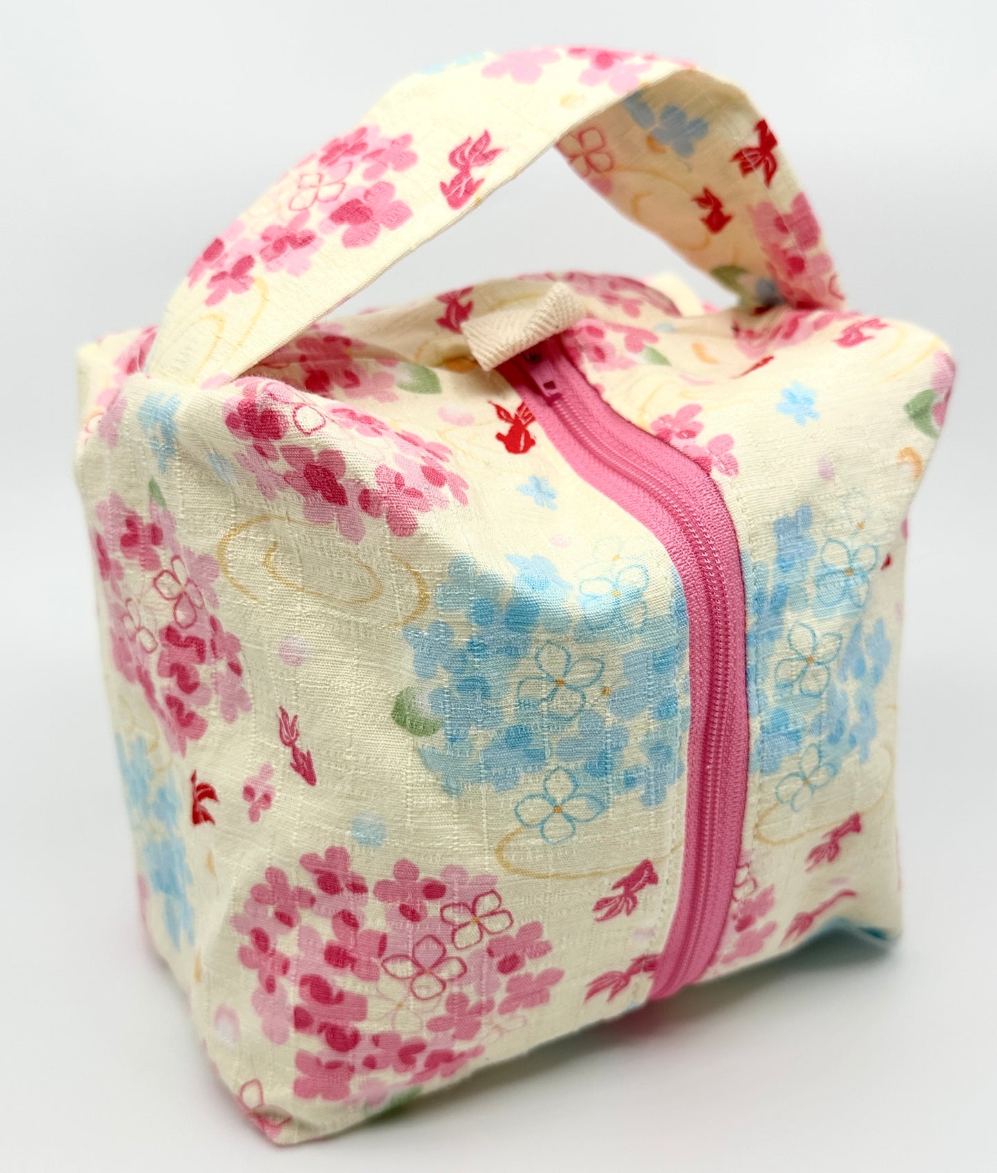 Small Box Bag | Japanese Motifs | Bags Made in Alberta, Canada, from Japanese Fabrics