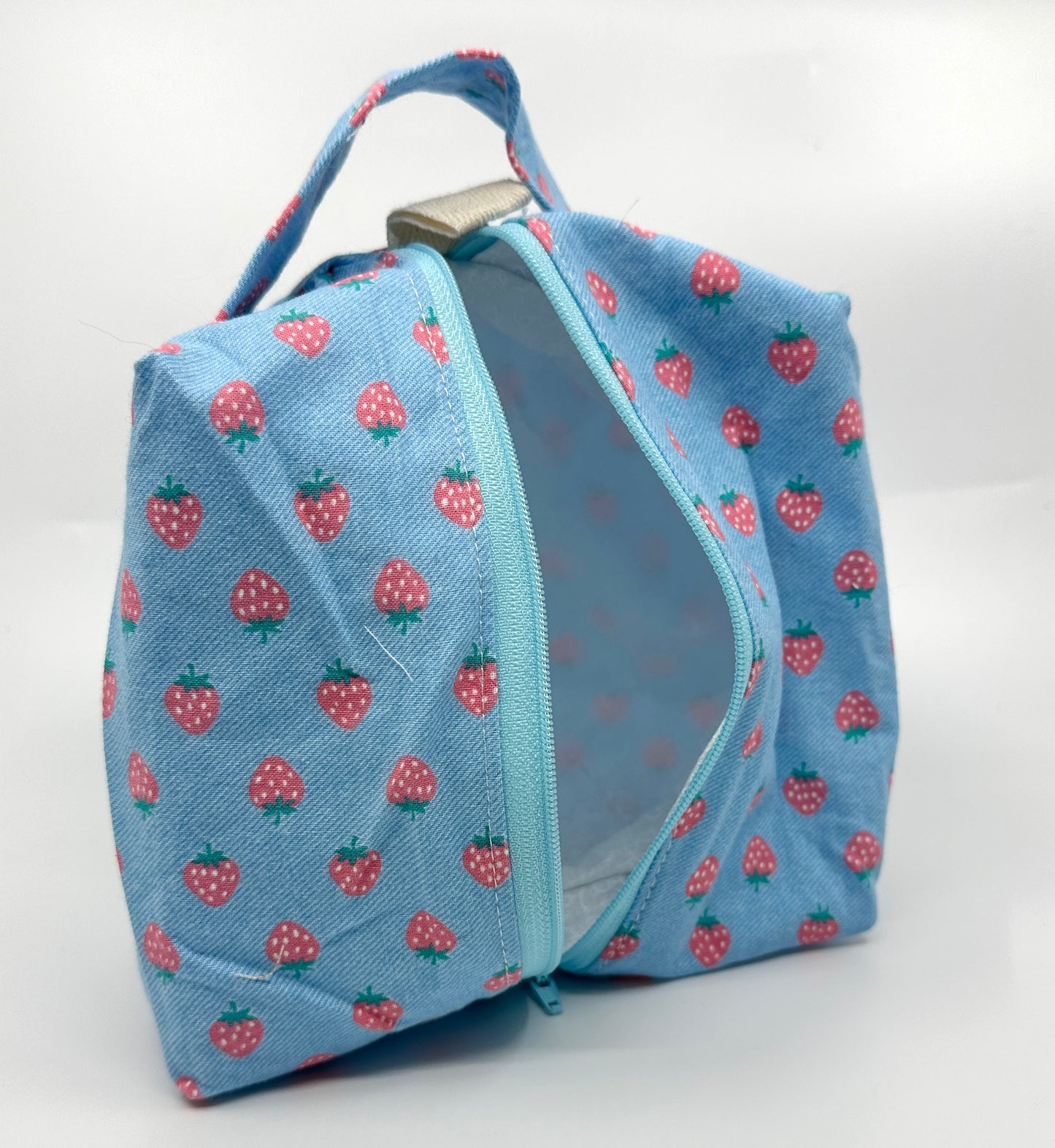 Small Box Bag | Food | Project or Makeup Bags Made from Hand-Selected Japanese Fabrics