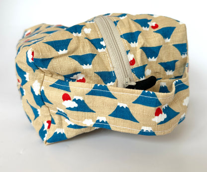 Small Box Bag | Japanese Motifs | Bags Made in Alberta, Canada, from Japanese Fabrics