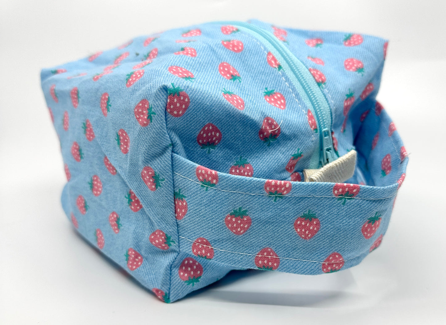 Small Box Bag | Food | Project or Makeup Bags Made from Hand-Selected Japanese Fabrics