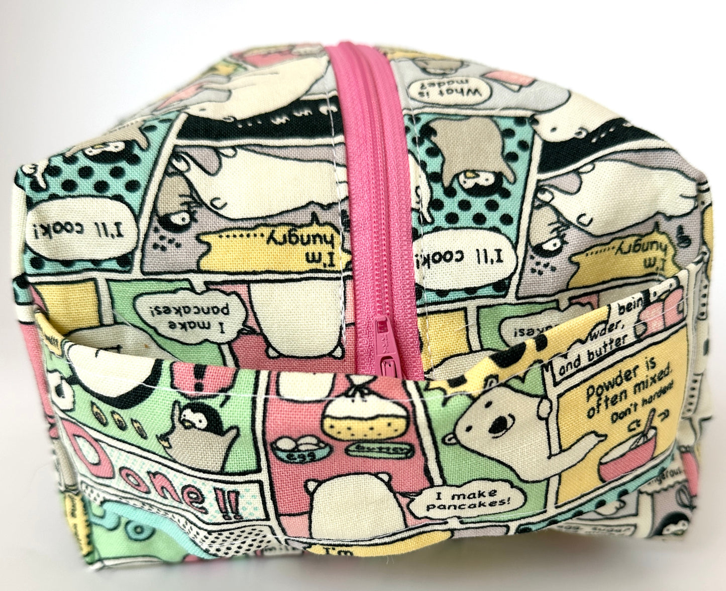 Small Box Bag | Quirky Japan | Project Bags Made from Japanese Fabrics Hand-Picked in Kyoto and Tokyo, Japan