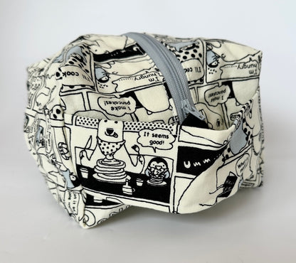 Small Box Bag | Quirky Japan | Project Bags Made from Japanese Fabrics Hand-Picked in Kyoto and Tokyo, Japan