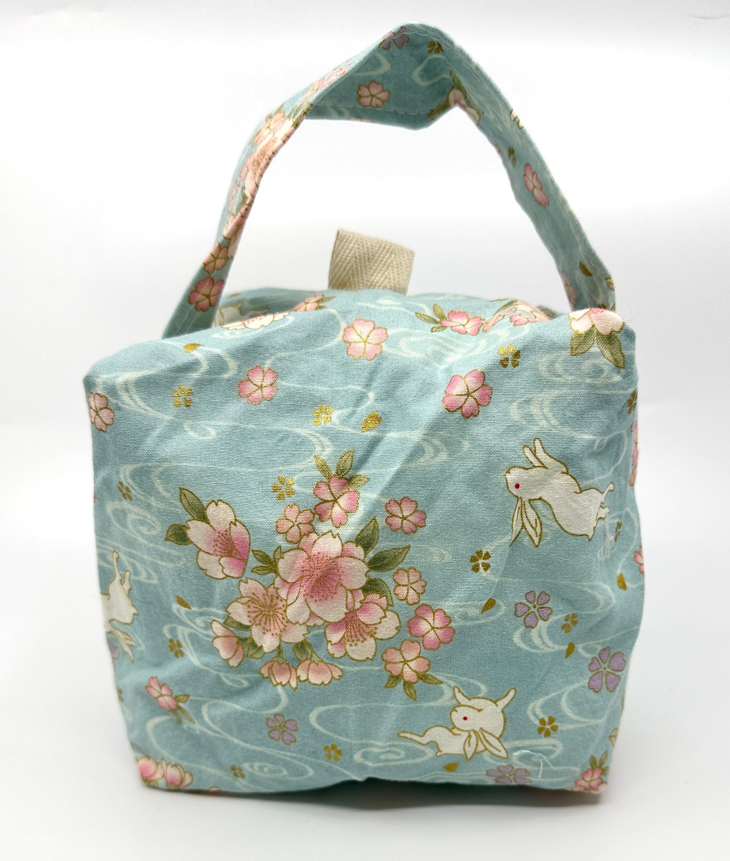 Small Box Bag | All the Other Animals | Project and Makeup Bags Made in Alberta, Canada, from Hand-Selected Japanese Fabrics