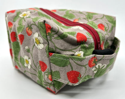 Small Box Bag | Food | Project or Makeup Bags Made from Hand-Selected Japanese Fabrics