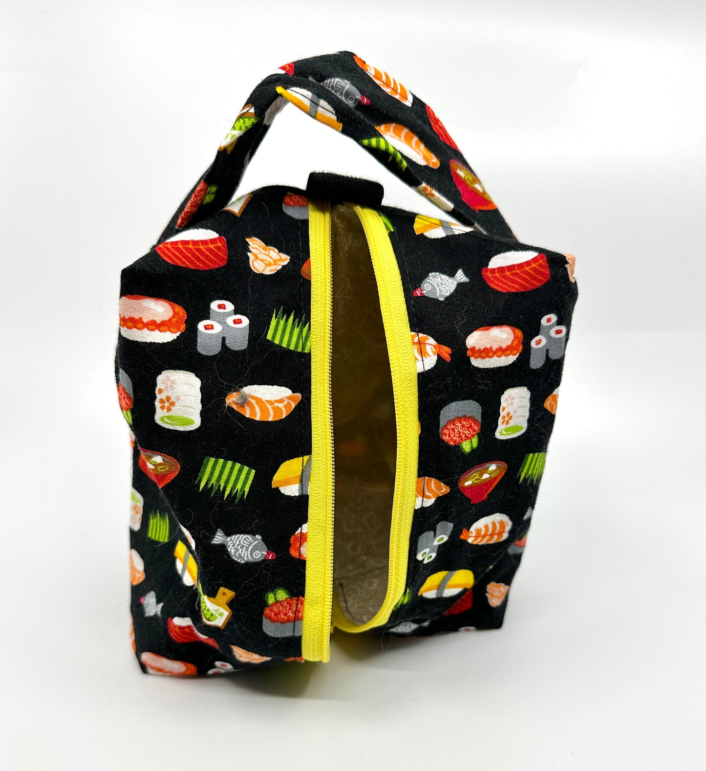 Small Box Bag | Food | Project or Makeup Bags Made from Hand-Selected Japanese Fabrics