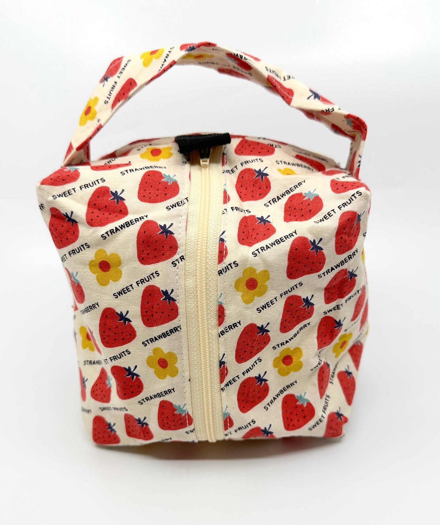 Small Box Bag | Food | Project or Makeup Bags Made from Hand-Selected Japanese Fabrics