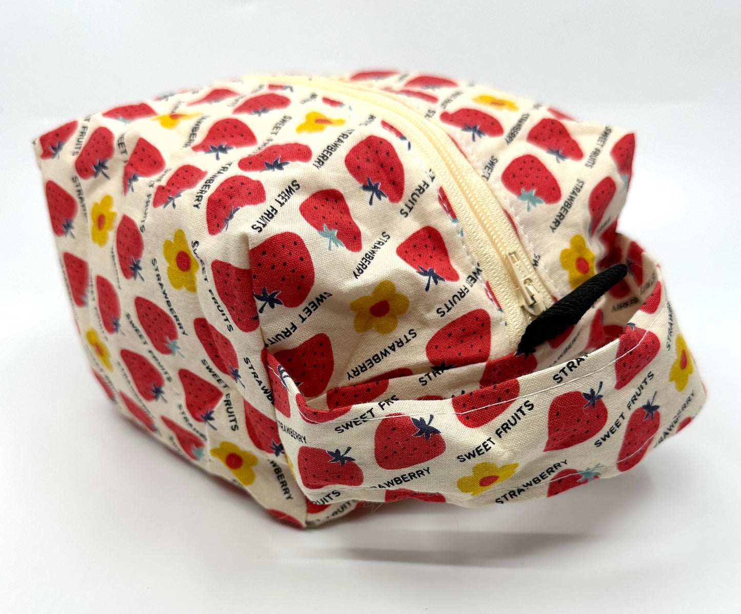 Small Box Bag | Food | Project or Makeup Bags Made from Hand-Selected Japanese Fabrics