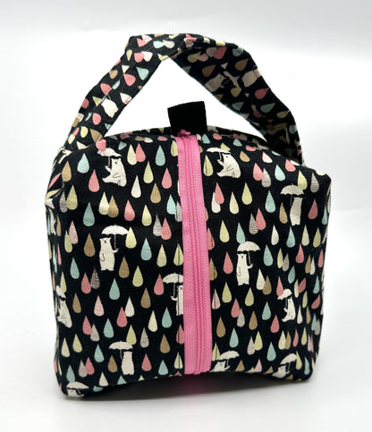 Small Box Bag | Quirky Japan | Project Bags Made from Japanese Fabrics Hand-Picked in Kyoto and Tokyo, Japan