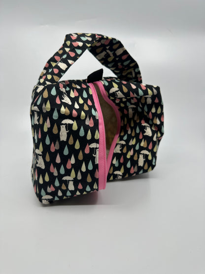 Small Box Bag | Quirky Japan | Project Bags Made from Japanese Fabrics Hand-Picked in Kyoto and Tokyo, Japan