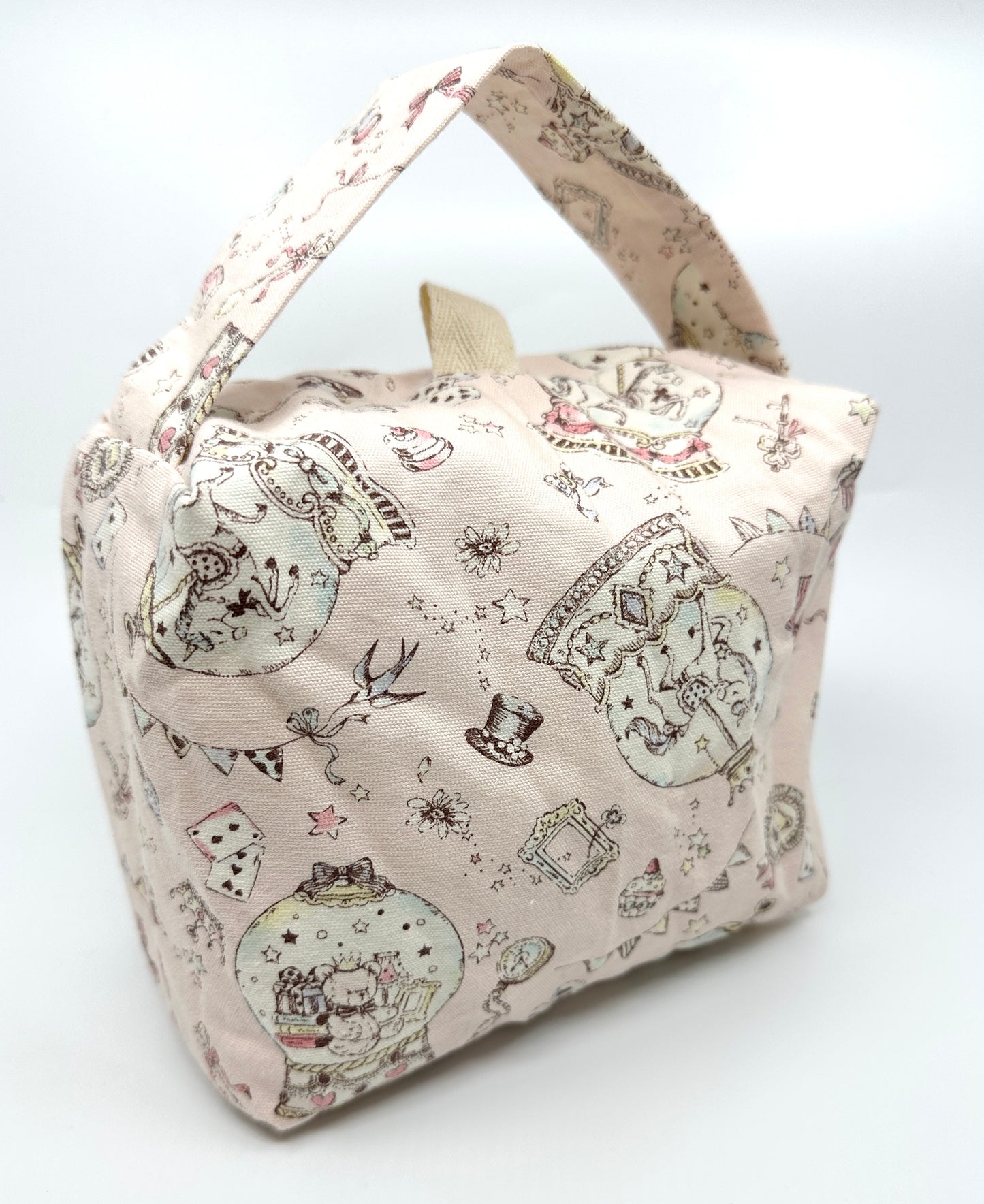 Small Box Bag | Quirky Japan | Project Bags Made from Japanese Fabrics Hand-Picked in Kyoto and Tokyo, Japan