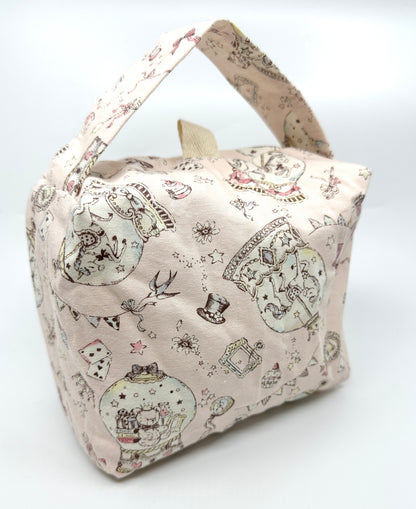 Small Box Bag | Quirky Japan | Project Bags Made from Japanese Fabrics Hand-Picked in Kyoto and Tokyo, Japan