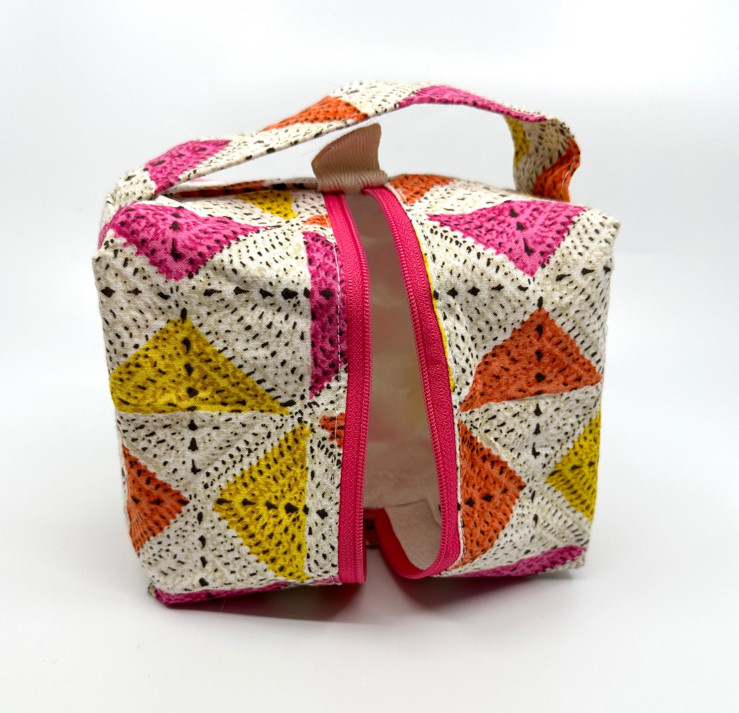 Small Box Bag | Everything Else | Knitting and Crochet Project Bag Made from Hand-Selected Japanese Fabrics