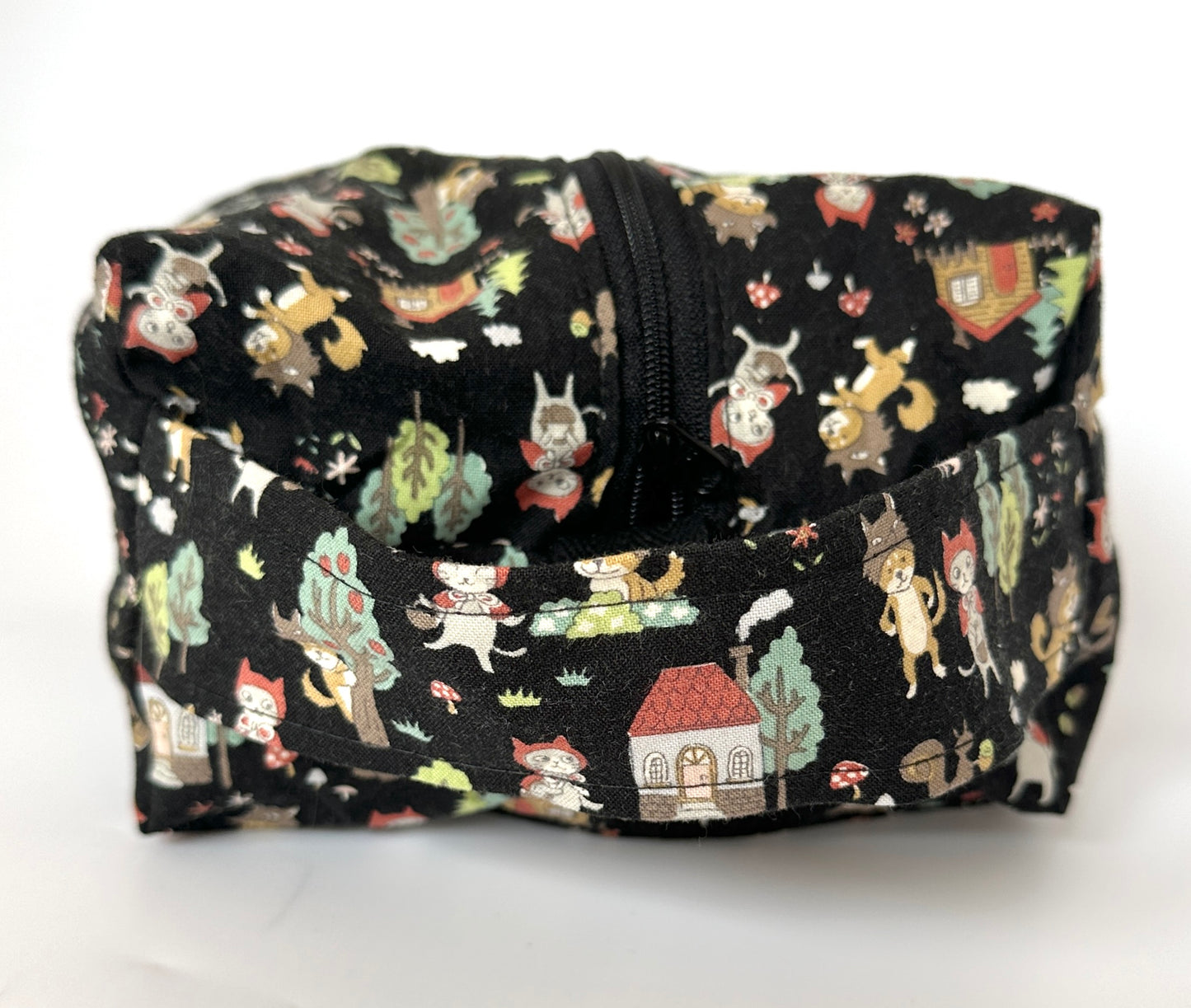 Small Box Bag | Cats | Japanese Fabrics from Japan, Bags Made in Alberta, Canada