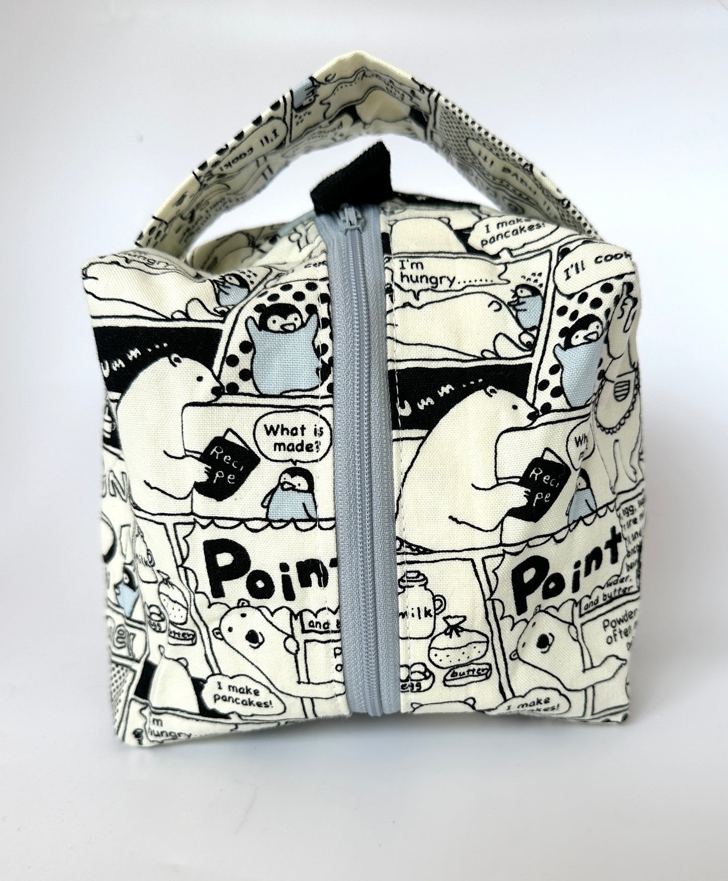 Small Box Bag | Quirky Japan | Project Bags Made from Japanese Fabrics Hand-Picked in Kyoto and Tokyo, Japan