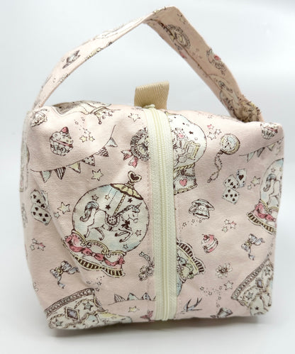 Small Box Bag | Quirky Japan | Project Bags Made from Japanese Fabrics Hand-Picked in Kyoto and Tokyo, Japan