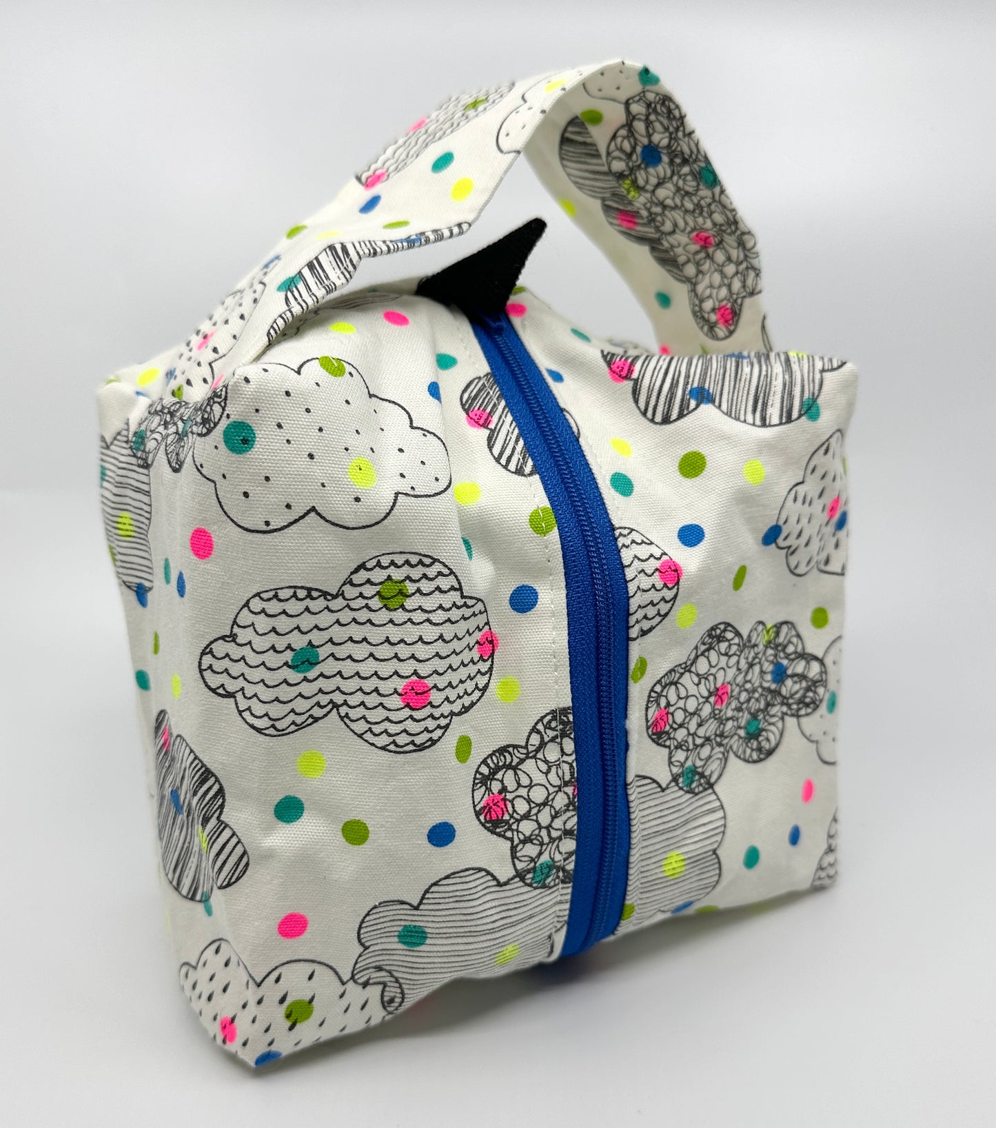 Small Box Bag | Everything Else | Knitting and Crochet Project Bag Made from Hand-Selected Japanese Fabrics